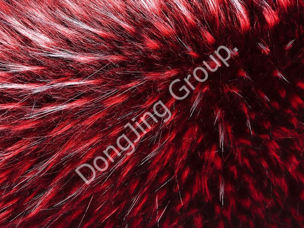 موس DW0578-بنفش faux fur fabric