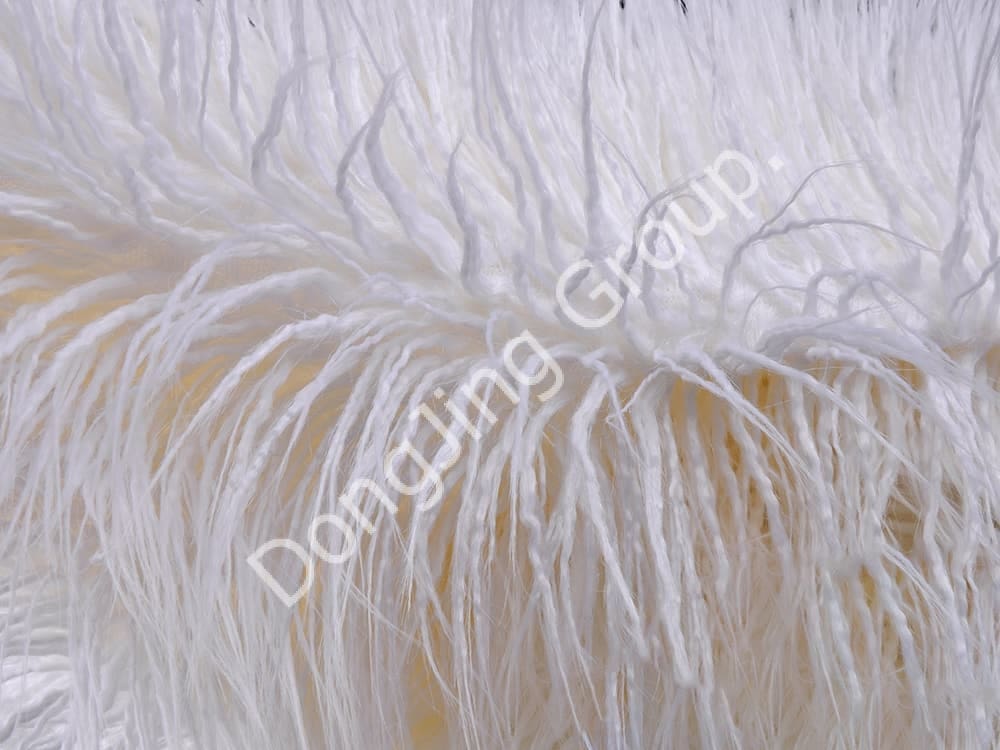 DP0969-غلتک دوبار سفید faux fur fabric