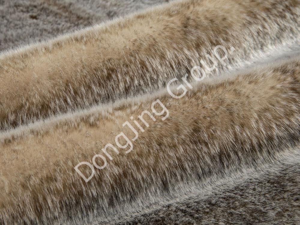 9G0304- نوک برنجی رنگ شده موهای 169 خرگوش را محو کرد faux fur fabric