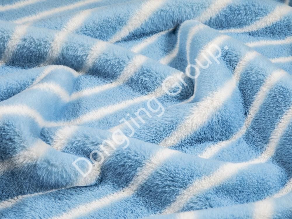 9KZ0104-موی خرگوش با چاپ توری گرد faux fur fabric