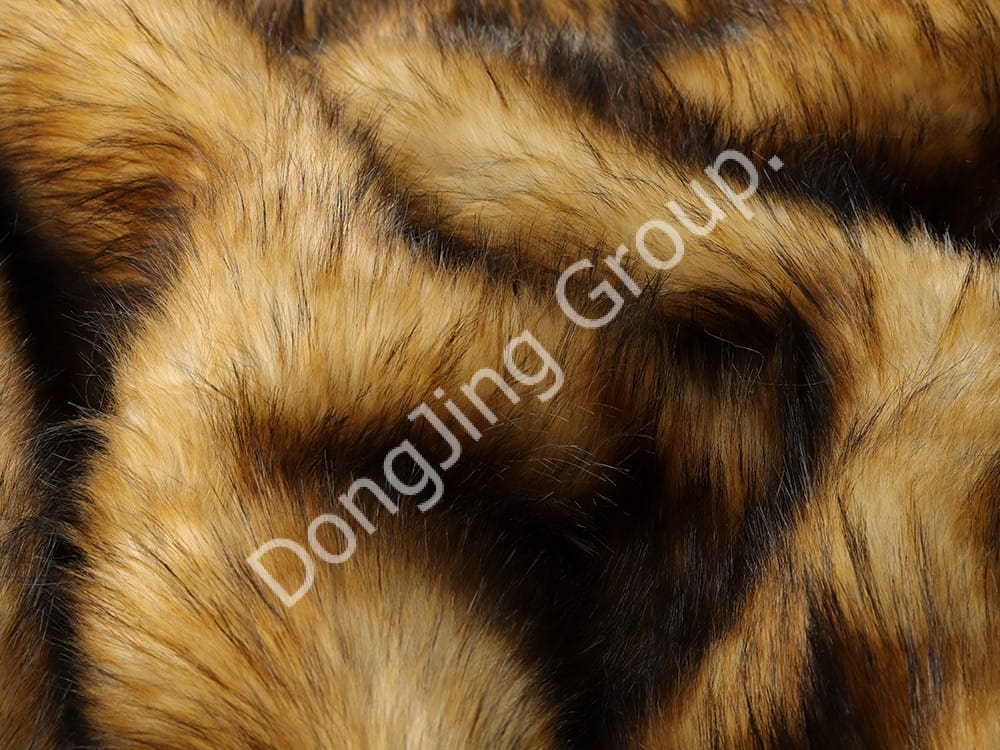 9W0592-موی راکون طبیعی faux fur fabric