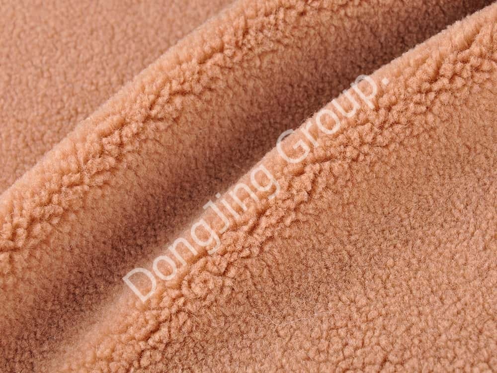 DP0665-خاکی مرینو faux fur fabric